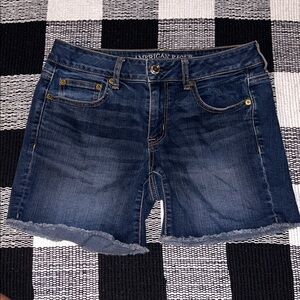 American Eagle Boy Midi Jean Shorts Size 8